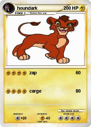 Pokemon houndark