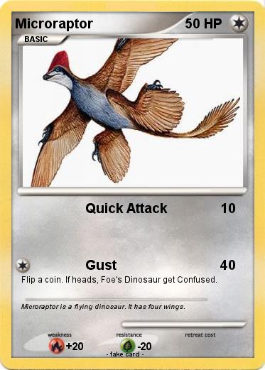 Pokemon Microraptor
