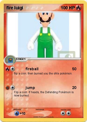 Pokemon fire luigi