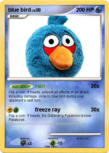 Pokemon blue bird