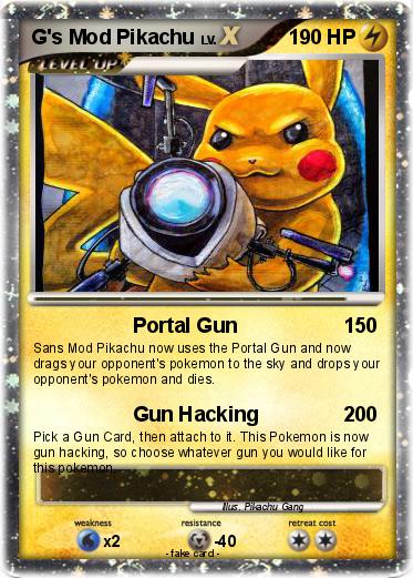 Pokemon G's Mod Pikachu