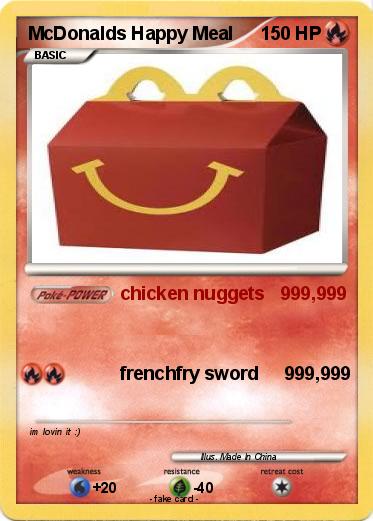 Pokemon McDonalds Happy Meal