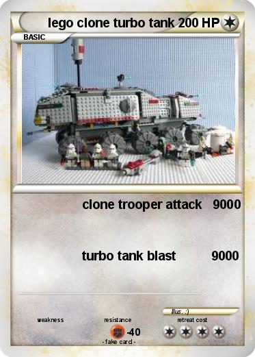 Pokemon lego clone turbo tank