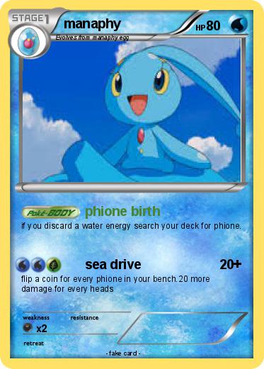 Pokemon manaphy