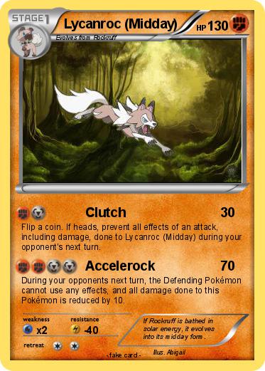 Pokemon Lycanroc (Midday)