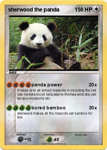 Pokemon sherwood the panda