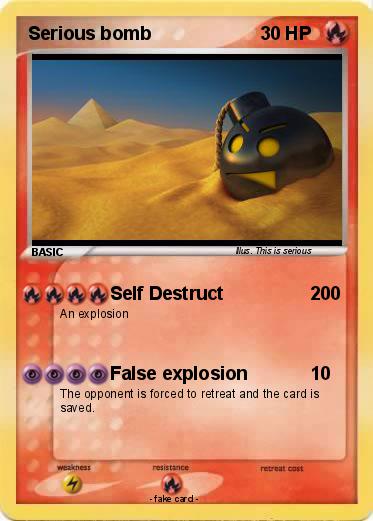 Pokemon Serious bomb