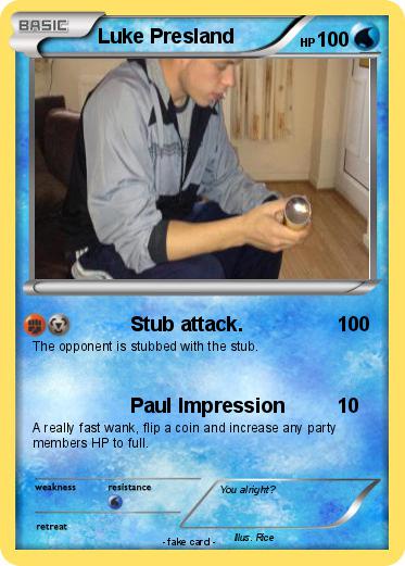 Pokemon Luke Presland