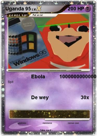 Pokemon Uganda 95