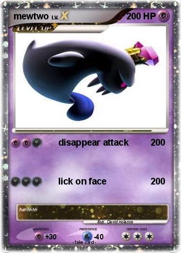Pokemon mewtwo