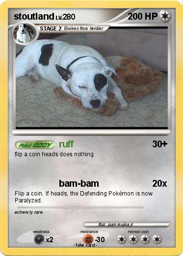 Pokemon stoutland
