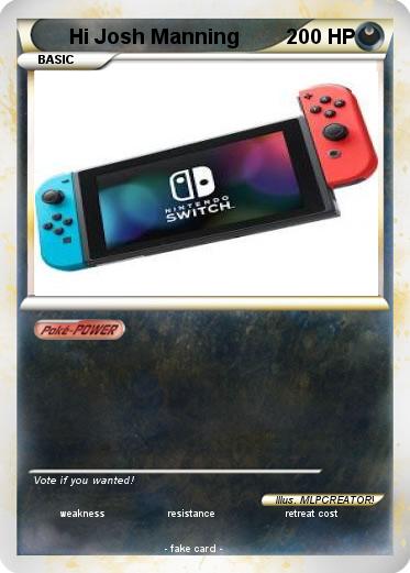 Pokemon Hi Josh Manning