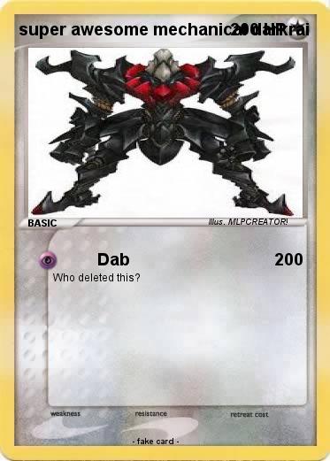 Pokemon super awesome mechanical darkrai