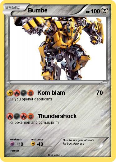 Pokemon Bumbe