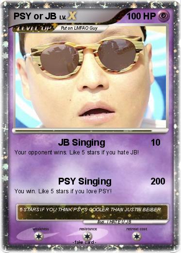 Pokemon PSY or JB