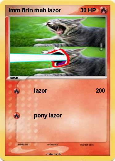 Pokemon imm firin mah lazor