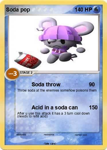Pokemon Soda pop