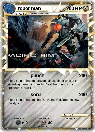 Pokemon robot man
