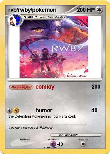 Pokemon rvb/rwby/pokemon