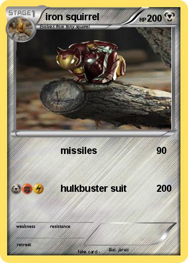 Pokemon iron squirrel