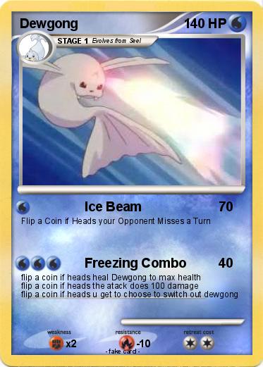 Pokemon Dewgong