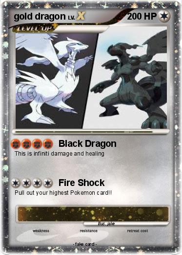 Pokemon gold dragon
