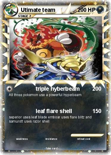 Pokemon Utimate team