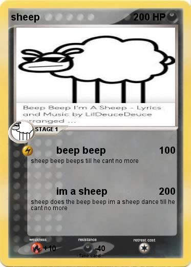 Pokemon sheep