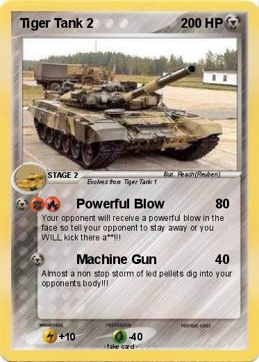 Pokemon Tiger Tank 2