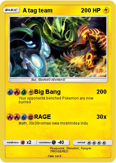 Pokemon A tag team