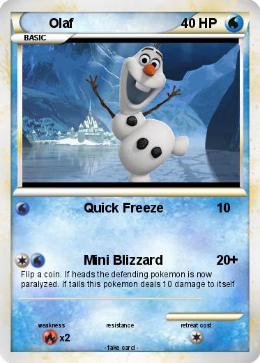 Pokemon Olaf