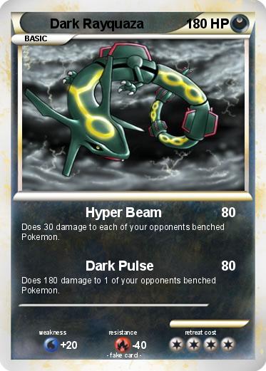 Pokemon Dark Rayquaza