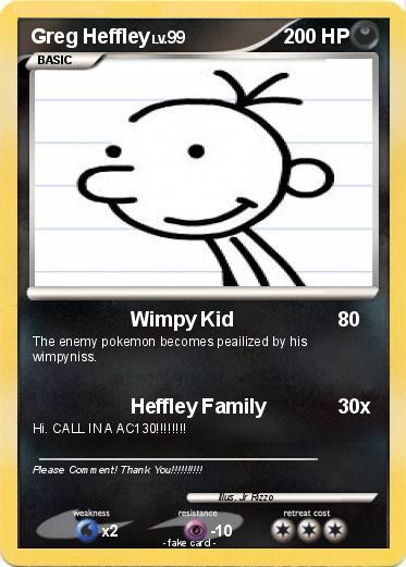 Pokemon Greg Heffley