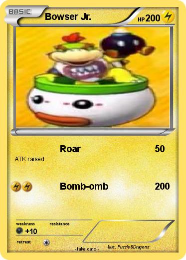 Pokemon Bowser Jr.
