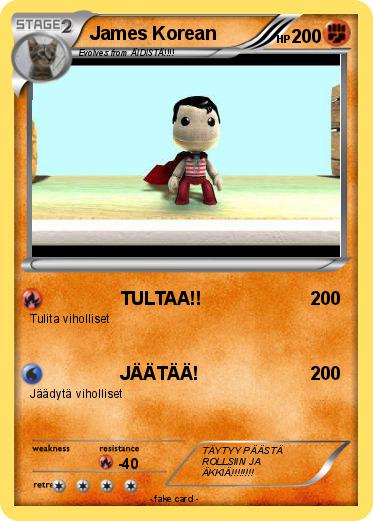 Pokemon James Korean