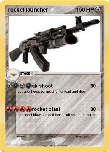 Pokemon rocket launcher
