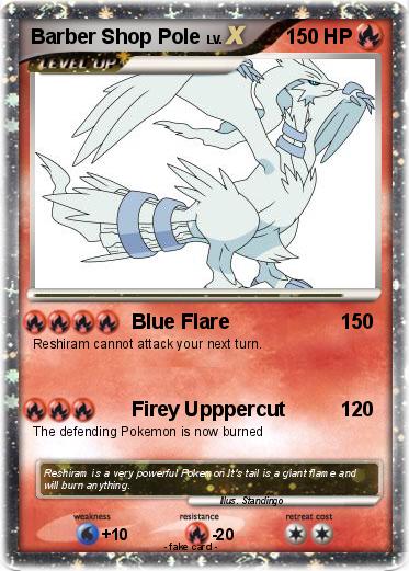 Pokemon Barber Shop Pole