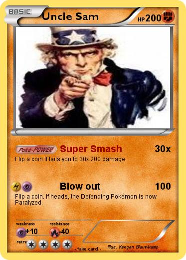 Pokemon Uncle Sam