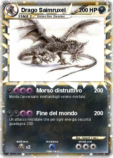 Pokemon Drago Saimruxel
