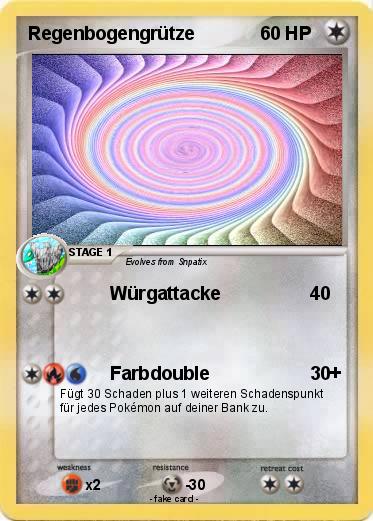 Pokemon Regenbogengrütze