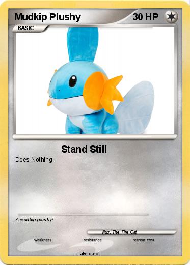 Pokemon Mudkip Plushy