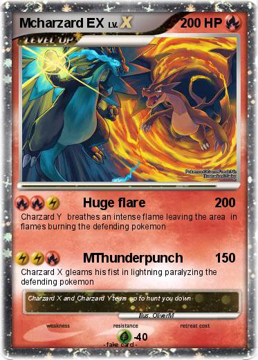Pokemon Mcharzard EX