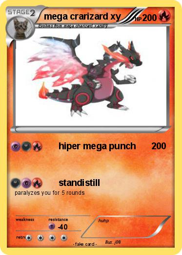 Pokemon mega crarizard xy