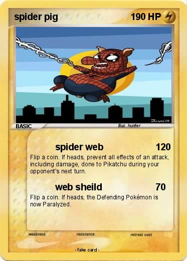 Pokemon spider pig