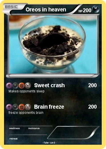 Pokemon Oreos in heaven