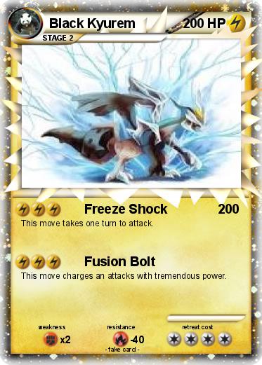 Pokemon Black Kyurem