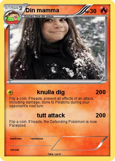 Pokemon Din mamma