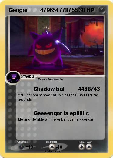Pokemon Gengar        479654778755