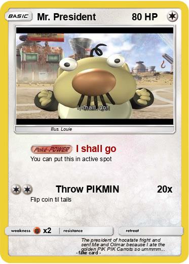 Pokemon Mr. President