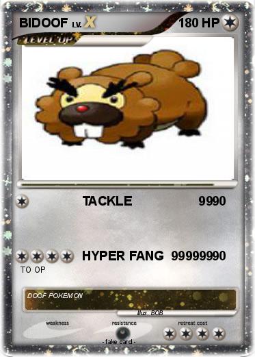 Pokemon BIDOOF